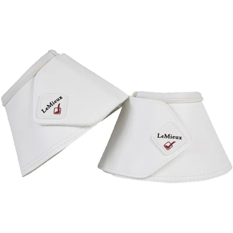 LeMieux WrapRound Leather Over Reach Boots - White